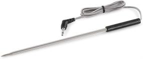 img 4 attached to TP25 Stainless Steel Probe Replacement 🔍 for ThermoPro - High-Quality Meat Probe in Black