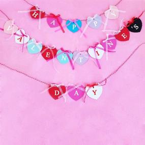 img 2 attached to 🎁 120 Pcs 15 Colors Valentine's Day Wavy Heart Cut Out Gift Tags with Hole | Favor Tags Blank Paper Hang Tags | Treats Tags Hang Tags Hang Label Cards | Wish Tree Tags and Organza Ribbons | Bakers Twine - Supla