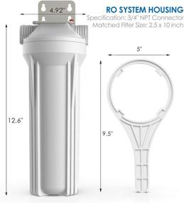 img 3 attached to 🏞️ Mounting System: SimPure Reverse Filtration for Housing