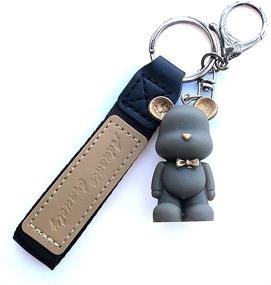 img 3 attached to Cartoon Leather Accessories Perfect Decorative Men's Accessories