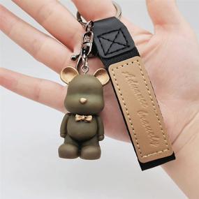 img 1 attached to Cartoon Leather Accessories Perfect Decorative Men's Accessories