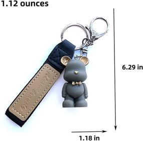 img 2 attached to Cartoon Leather Accessories Perfect Decorative Men's Accessories