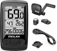 🚴 meilan m4 wireless bike computer: ant+ ble4.0 speedometer, odometer & cadence sensor with 2.5" lcd display - waterproof for indoor/outdoor cycling logo