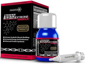 img 1 attached to 💪 Testo Extreme Anabolic: Strongest Legal Testosterone Booster for Muscle Growth, Strength, and Body Building - 1 Month Supply, 30ml