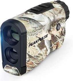 img 4 attached to 🏹 LC1200A Hunting Laser Rangefinder Bow Range Finder Camo for Outdoor Wild - High-Precision Continuous Scan up to 1200Y Distance Measurement with Free AAA Battery