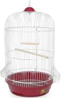 🐦 red prevue hendryx classic round bird cage - sp31999r, 1/2 inches logo