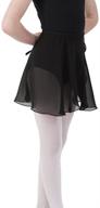 chiffon wrap dance skirt for women & girls – ideal for sporting, bodybuilding, and ballet logo