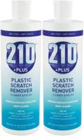 🔧 sumner laboratories 2 pack: 23305-2pk 210 plus plastic scratch remover cleaner and polish logo