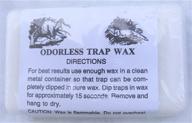 white odorless trap wax logo