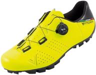 vittoria alisè cycling shoes fluro logo