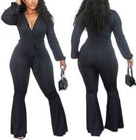 img 3 attached to 🎉 Hou Birthday Outfits for Women: Jumpsuits in Women's Clothing