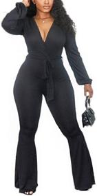 img 4 attached to 🎉 Hou Birthday Outfits for Women: Jumpsuits in Women's Clothing
