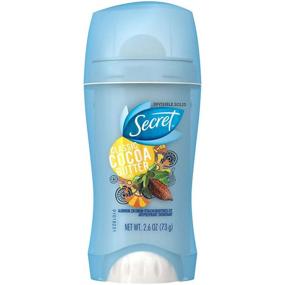 img 1 attached to 🌸 Classic Coco Butter Secret Scent Expressions Anti-Perspirant Deodorant - Invisible Solid, 2.6oz (Packaging May Vary)