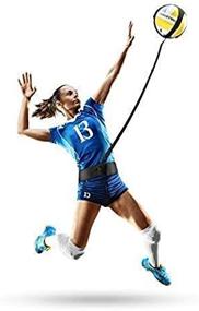 img 1 attached to Infiiniity Volleyball Training Equipment: Enhance Your Skills with Adjustable Waist Belt & Cord Length for Serving, Spiking, and Arm Swing. Perfect for All Volleyball Sizes!