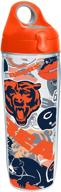 authentic made in usa tervis double walled nfl chicago bears insulated tumbler cup for hot & cold drinks, 24oz water bottle, all over logo