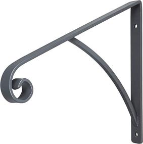 img 4 attached to 🖐️ Gray Handrail Wall Mounted Hand Railing by LOVSHARE: Wrought Iron for Improved SEO