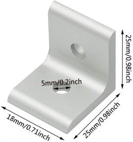 img 2 attached to 📐 HONJIE Aluminum Extrusion Profile Bracket