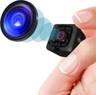 ultimate mini spy camera 1080p: small hd nanny cam with night vision, motion 📷 detection, and covert security - perfect for home and office surveillance - portable hidden spy cam logo