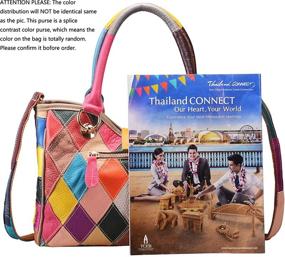 img 2 attached to 👜 Stylish Women's Multi-Color Shoulder Handbag on Clearance - 2B4008 Shoulder Bags Collection