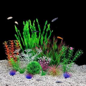 img 4 attached to QUMY Aquarium Artificial Colorful Decoration