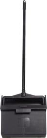 img 3 attached to 🧹 Efficient Cleaning Tool: Carlisle 36141003-1 Pivoting Upright Lobby Dustpan with Metal Handle, 30" Length, Black