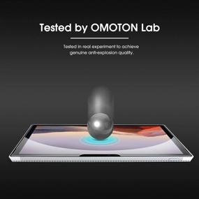 img 1 attached to OMOTON 3-Pack Tempered Glass Screen Protector for Surface Pro 7 Plus 7 6 📱 5 4 - Ultimate Protection against Scratches and Cracks (12.3 Inch, NOT for Surface Pro 8)