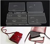 👜 nw shoulder bag acrylic template - premium leather pattern for quality bag making logo