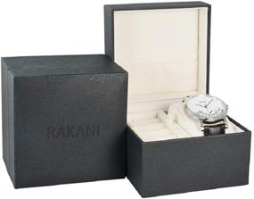 img 1 attached to Rakani 32Mm White Watch Leather Women's Watches