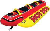 🌭 airhead hot dog: ultimate towable tube for boating, ideal for 1-5 riders logo