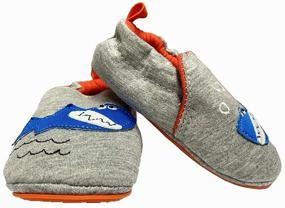 img 3 attached to HsdsBebe Toddler Slippers Sneakers Moccasins First Shoes for Boys Slippers