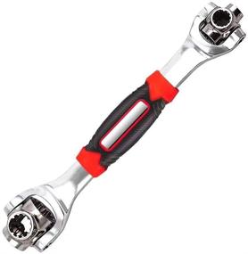 img 4 attached to Multifunctional Universal Wrench Tool with 360 Degree Rotating Head – 48 in 1 Socket Wrench for Home and Car Repair