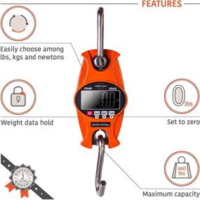 img 2 attached to Digital Aluminum Hanging Hunting Accurate