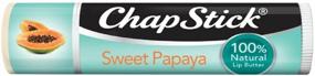 img 3 attached to 🍍 ChapStick Papaya Lip Butter Tube - 100% Natural Lip Balm - 0.15 Oz: Buy now!