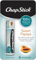 🍍 chapstick papaya lip butter tube - 100% natural lip balm - 0.15 oz: buy now! logo