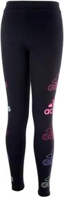 img 1 attached to Dynamic Adidas Active Athletic Legging Graphic: Stylish Girls' Clothing for Fitness Enthusiasts