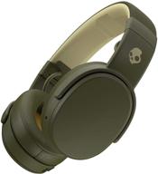 🎧 восстановленные беспроводные наушники skullcandy crusher over-ear - олива. логотип