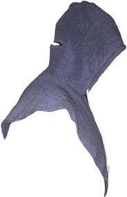 img 3 attached to Gray Hooded Custom Sports Head Towel by AllSportsHeadGear: The Ideal Unisex Travel Towel, Instant Cooling Towel & Beach Towel. Fast Drying Best Gym Towel - Highly Absorbent - Helps Regulate Body Temperature.