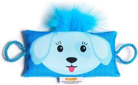 img 4 attached to Calming Sensory Toys for Kids - Deep Breathing Pillow - Balancing Elephants - BE Buddy Small Plush 🌿 Animal - Lavender Relaxation Gifts - Dog Stuffed Animal - Blue Pillow - Size: 4”x 8”x 1” - 10oz.