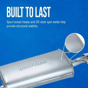 img 2 attached to Enhance Your Driving Experience with the Walker Exhaust Quiet-Flow 22229 Muffler