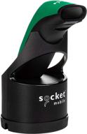 socketscan barcode scanner green charging logo