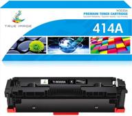 🖨️ true image compatible toner cartridge for hp 414a/414x - black, 1-pack (no chip) logo