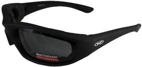 img 4 attached to 🏍️ Kickback Motorcycle Glasses by Global Vision