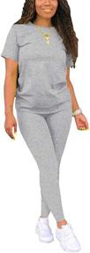 img 3 attached to 🩳 Nimsruc Summer Sweatsuit Sets for Women - Two Piece Jogger Outfits and Track Suits