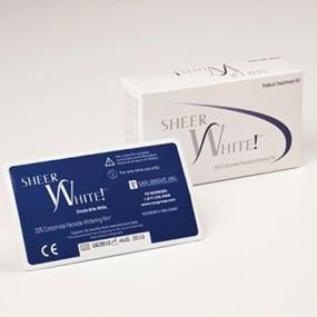 img 3 attached to Enhance Your Smile with Sheer White! 20% Professional Teeth Whitening Strips Films Kit