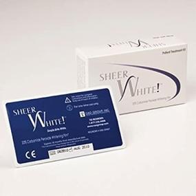img 4 attached to Enhance Your Smile with Sheer White! 20% Professional Teeth Whitening Strips Films Kit