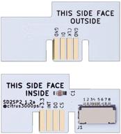 профессиональный адаптер карты micro sd lichifit tf card reader для game cube sd2sp2 sdload sdl adapter (белый) логотип