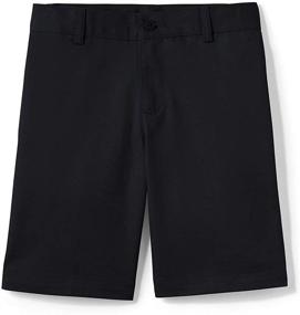 img 3 attached to 👖 Lands End Boys' School Uniform Shorts: Premium Quality Clothing for Him