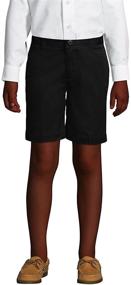 img 1 attached to 👖 Lands End Boys' School Uniform Shorts: Premium Quality Clothing for Him