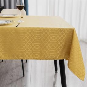 img 3 attached to 🏷 Inch-Perfect Lipo Rectangle Table Cloth: Impeccable Style and Elegance