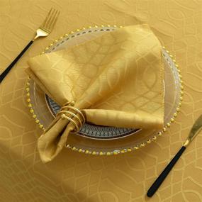 img 2 attached to 🏷 Inch-Perfect Lipo Rectangle Table Cloth: Impeccable Style and Elegance